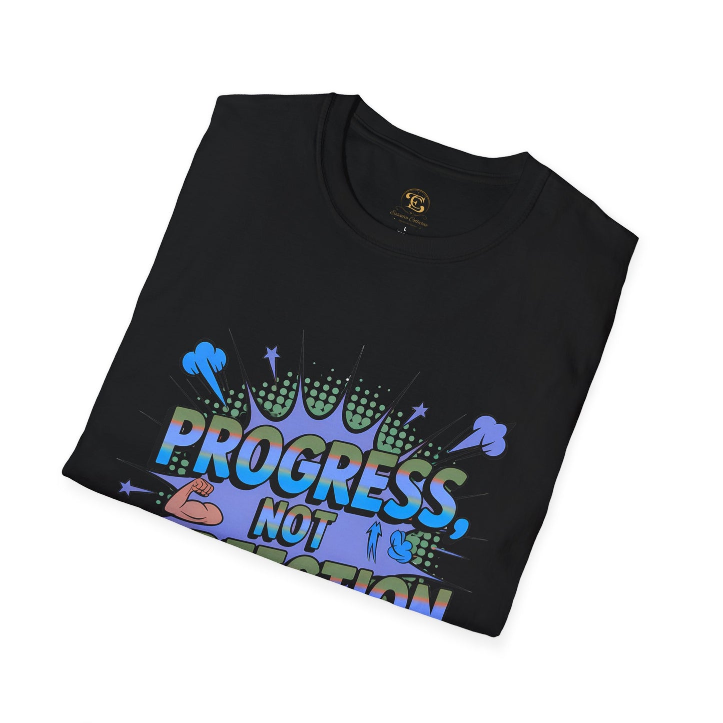 Progress not Perfection Motivational Unisex T-Shirt