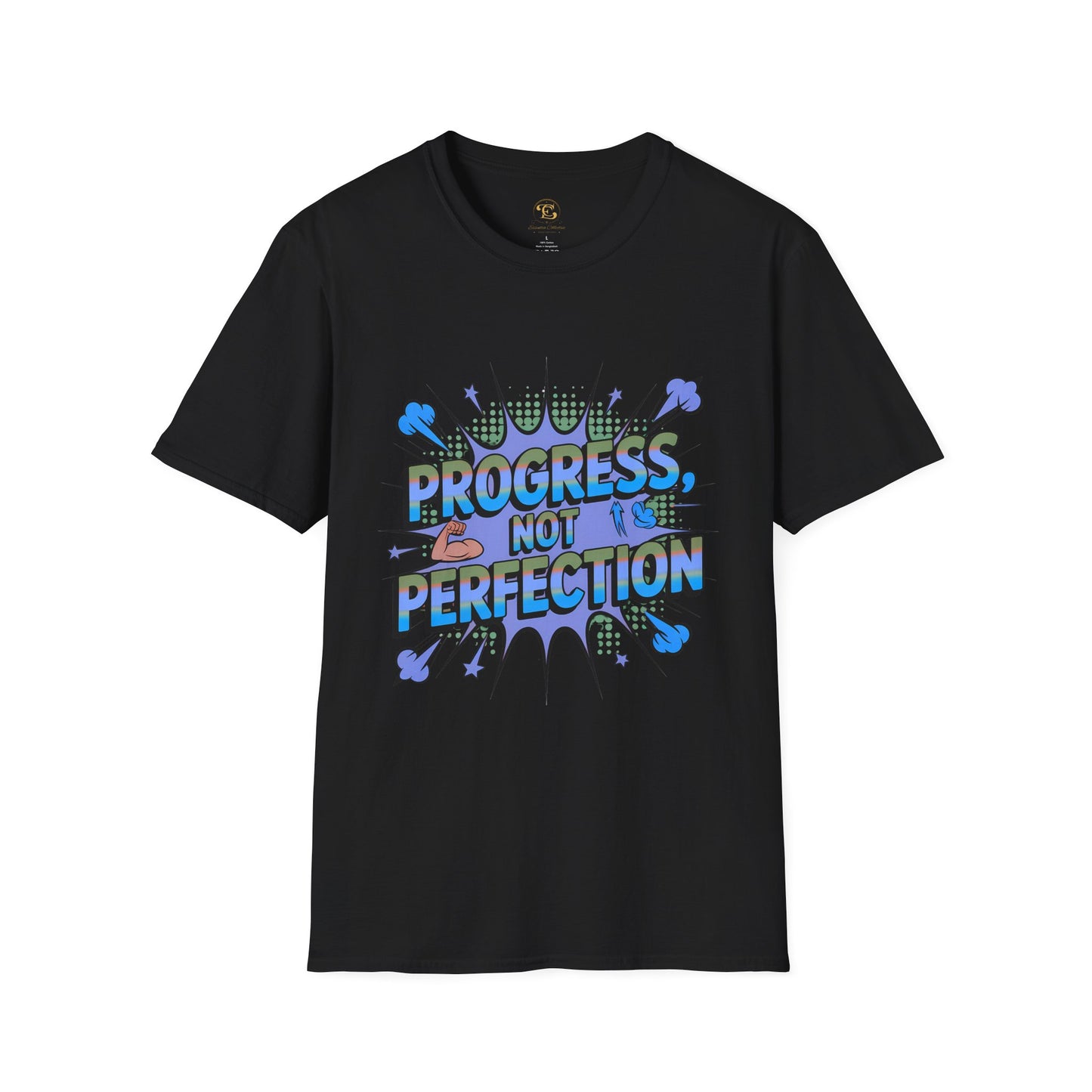 Progress not Perfection Motivational Unisex T-Shirt