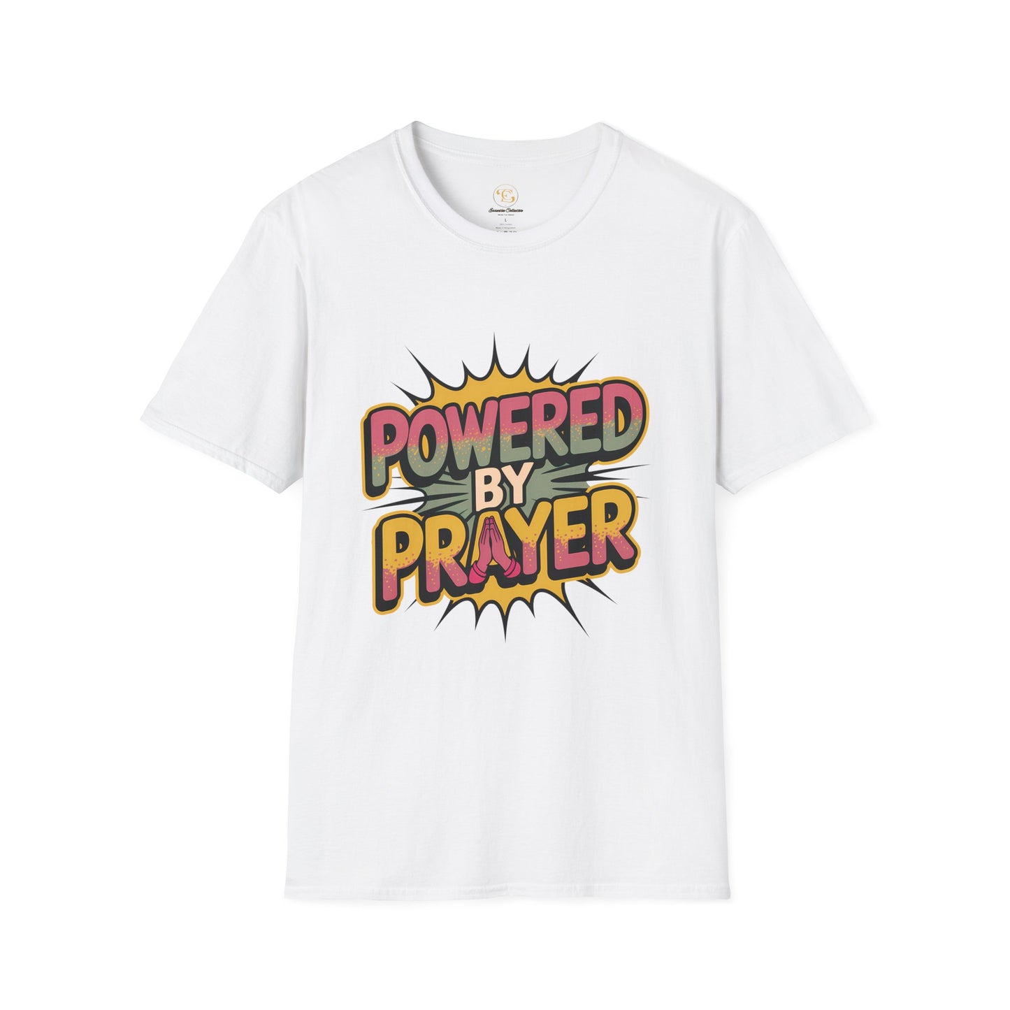 Powered by Prayer Motivional T-shirt