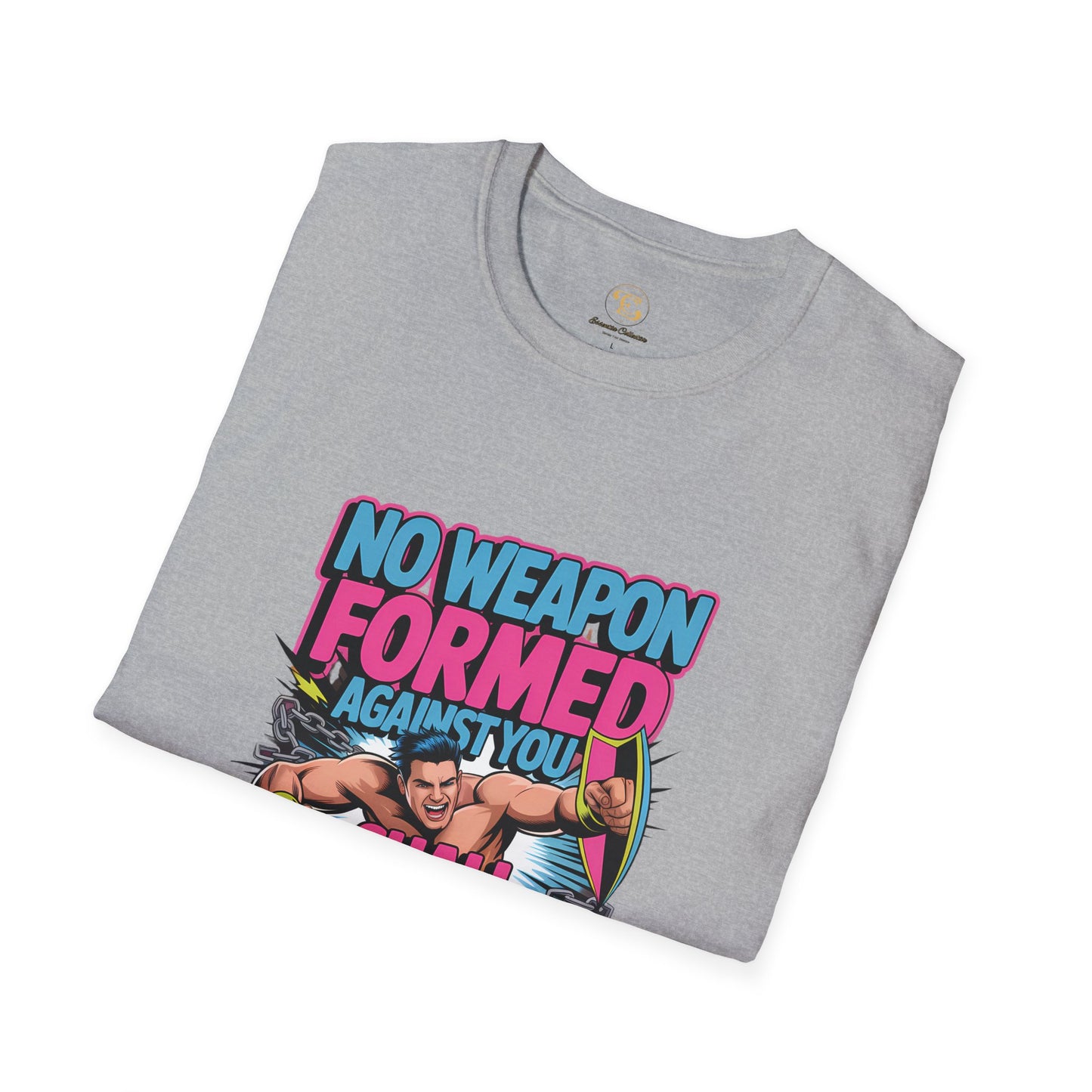 No Weapon Formed Against Me Shall Prosper Christian Faith T Shirt