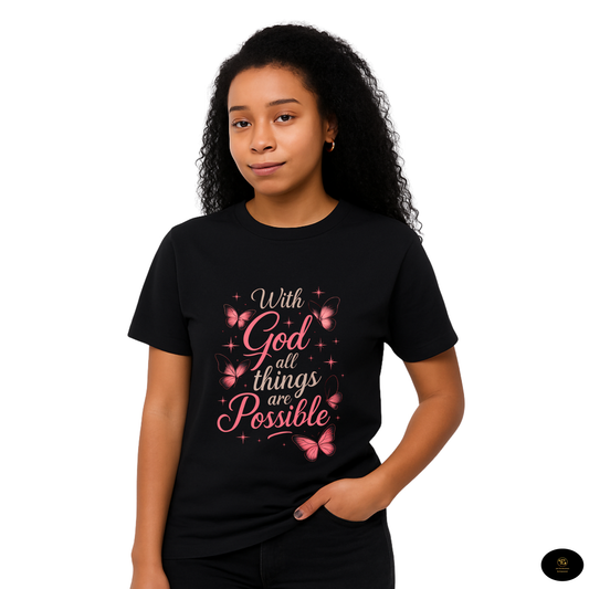 All things are Possibile Motivional T-shirt