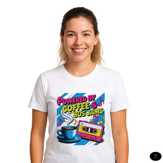 Coffee & 80's Jams Unisex T-Shirt