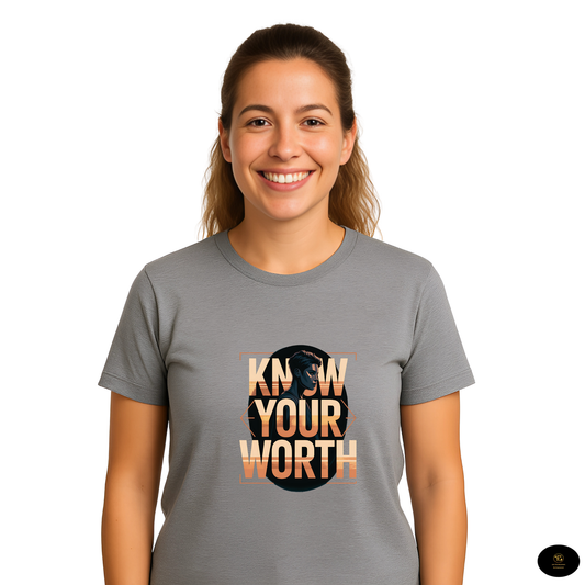 Know Your Worth Motivional T-shirt