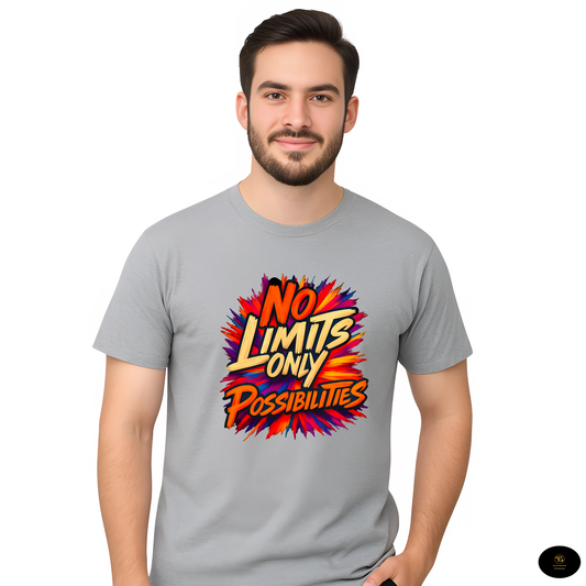 No Limit Only Possibilities Motivional T-shirt