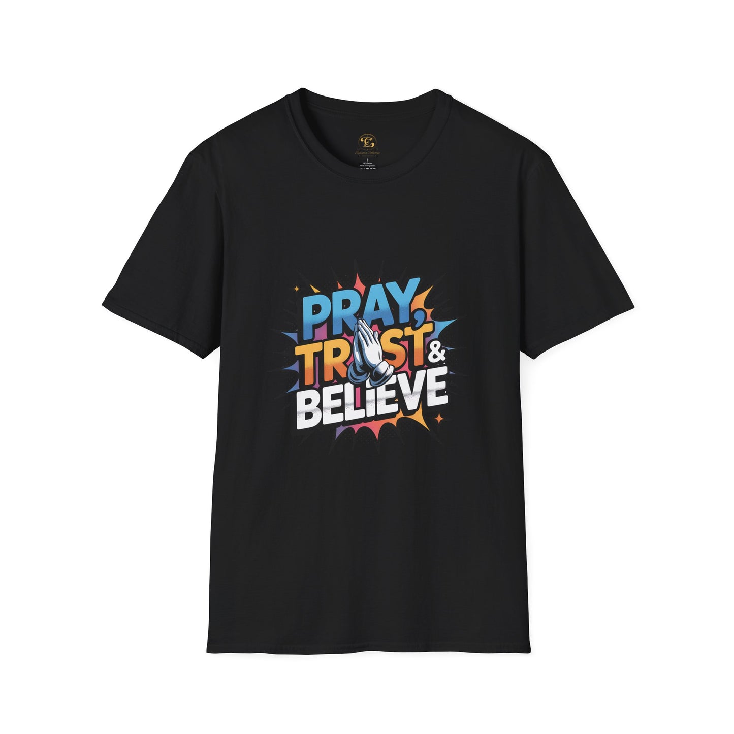Pray Trust & Believe Motivional T-shirt