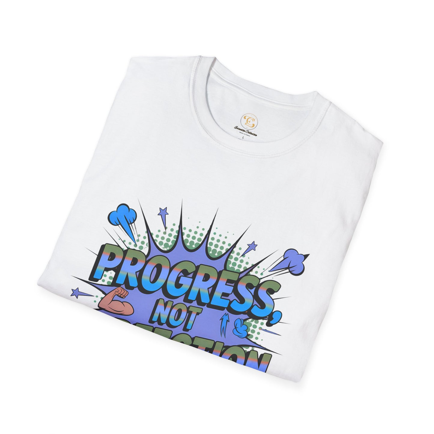 Progress not Perfection Motivational Unisex T-Shirt