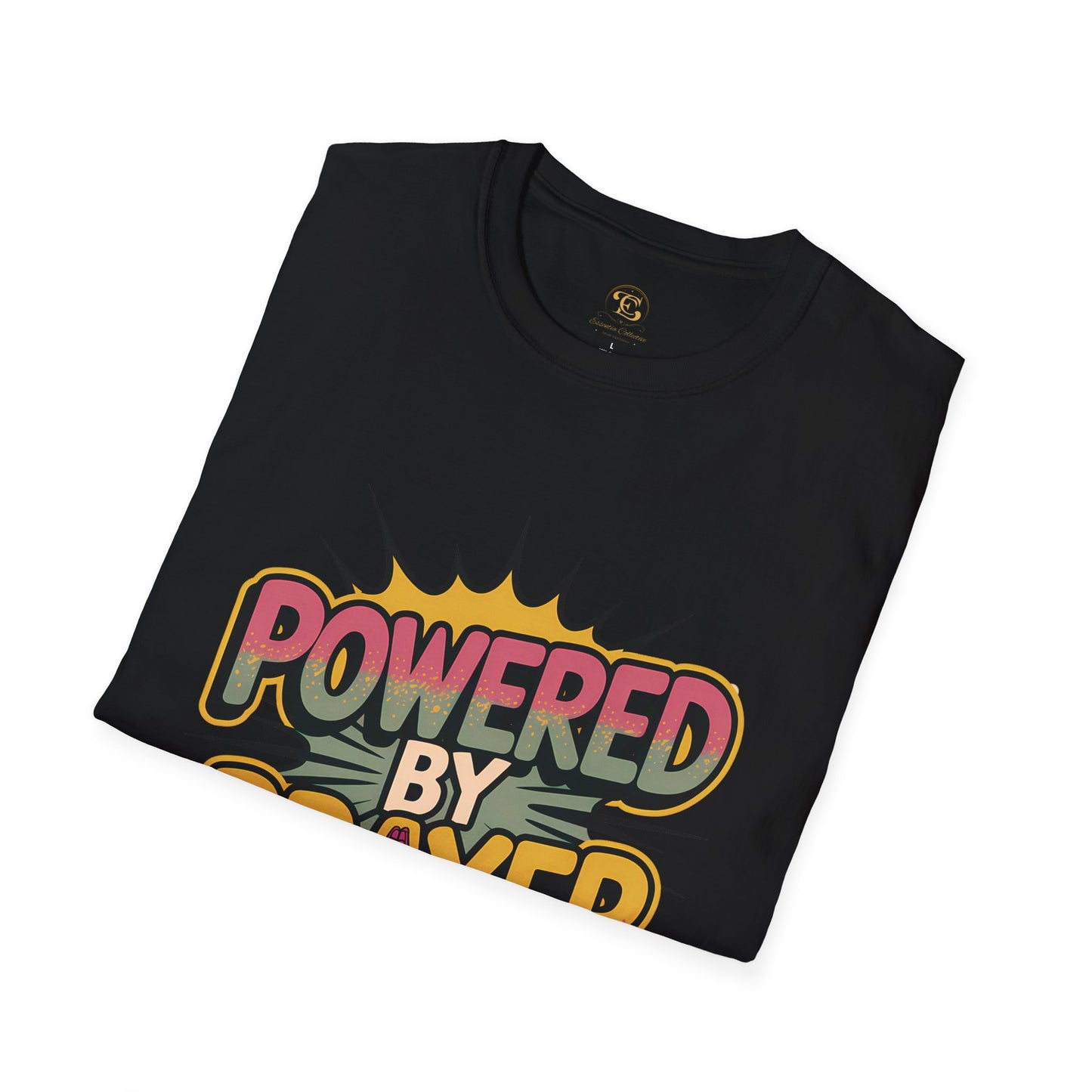 Powered by Prayer Motivional T-shirt