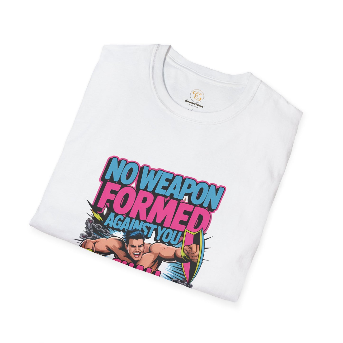 No Weapon Formed Against Me Shall Prosper Christian Faith T Shirt