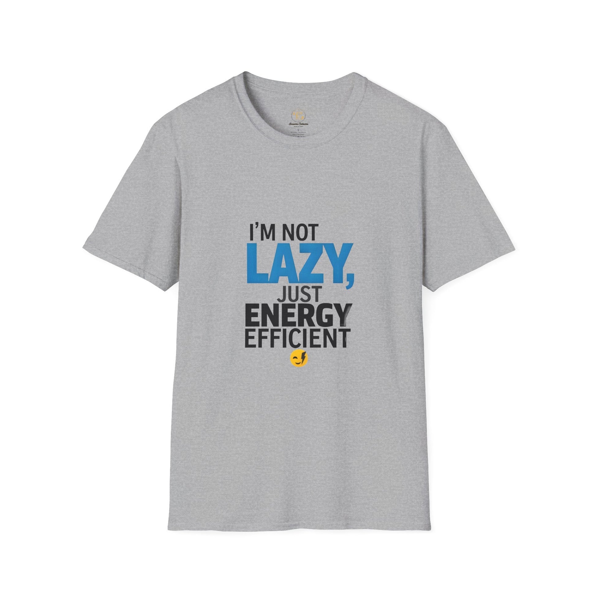 'I'm Not Lazy' Funny Graphic Tee - Essentia Collective Shop