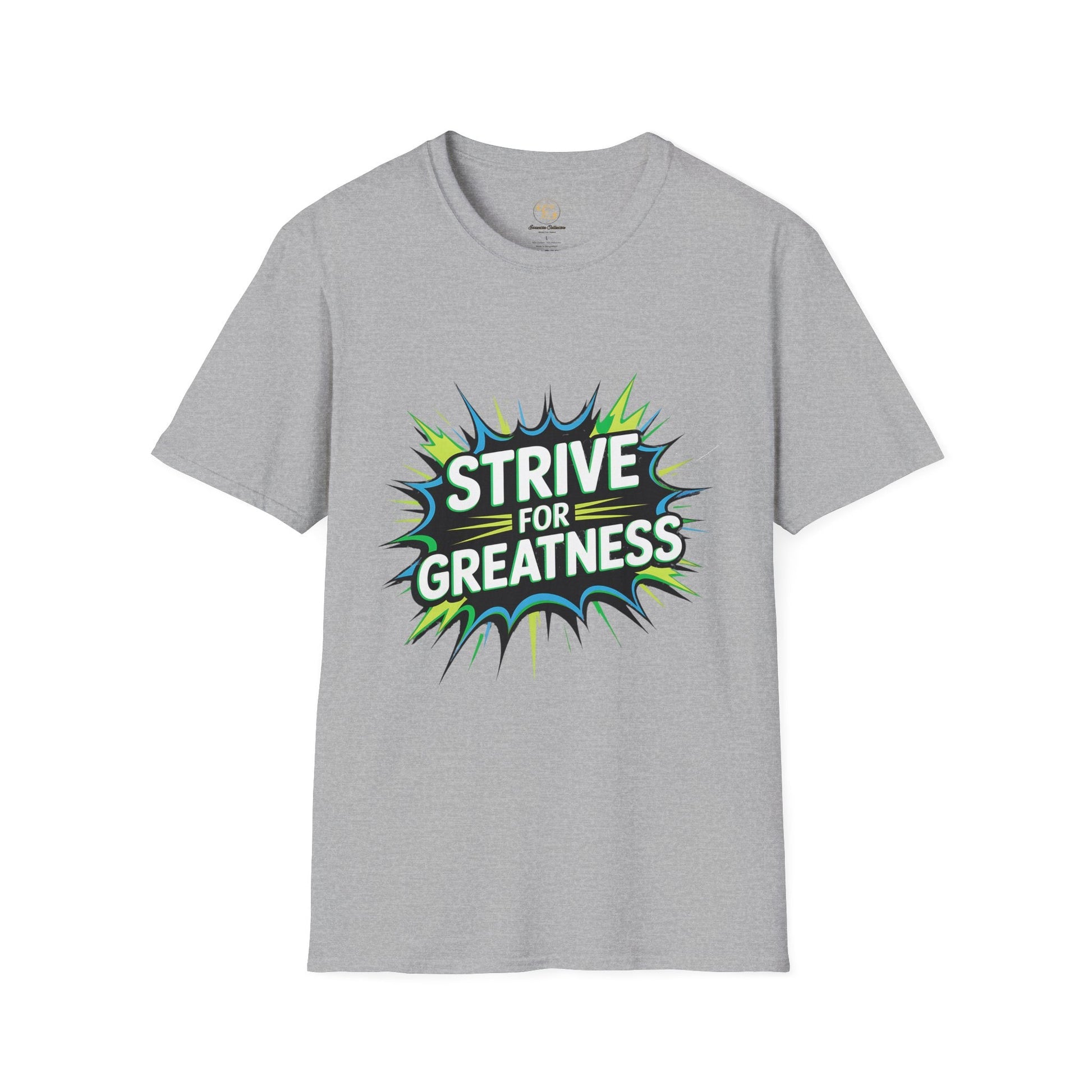 Strive for Greatness Motivional T-shirt - Essentia Collective Shop