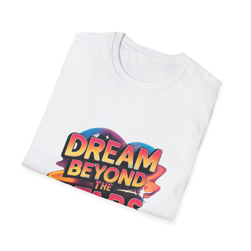 Dream Beyond the Stars T-Shirt — Retro Space Graphic Tee