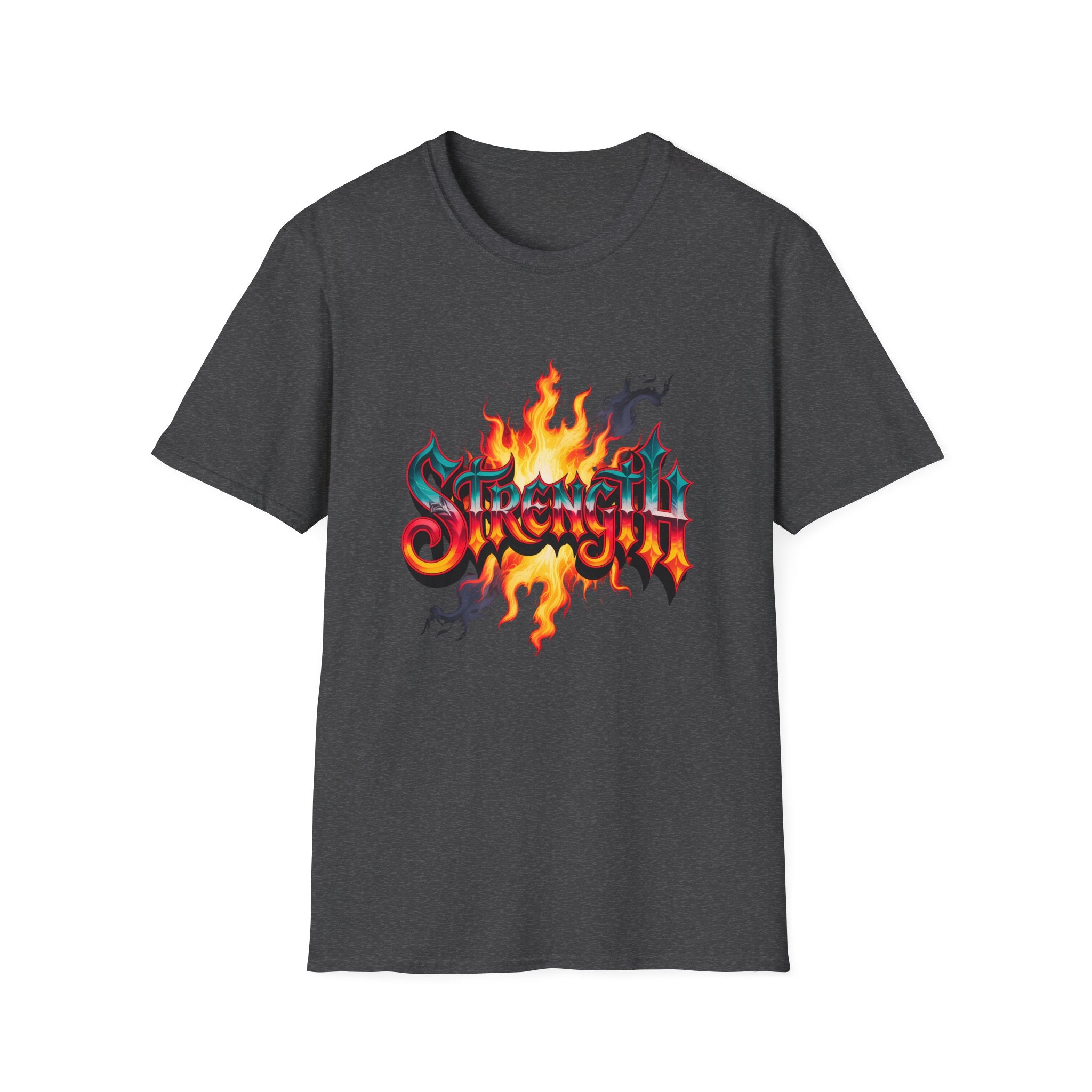 Strength Flame Graphic T-Shirt