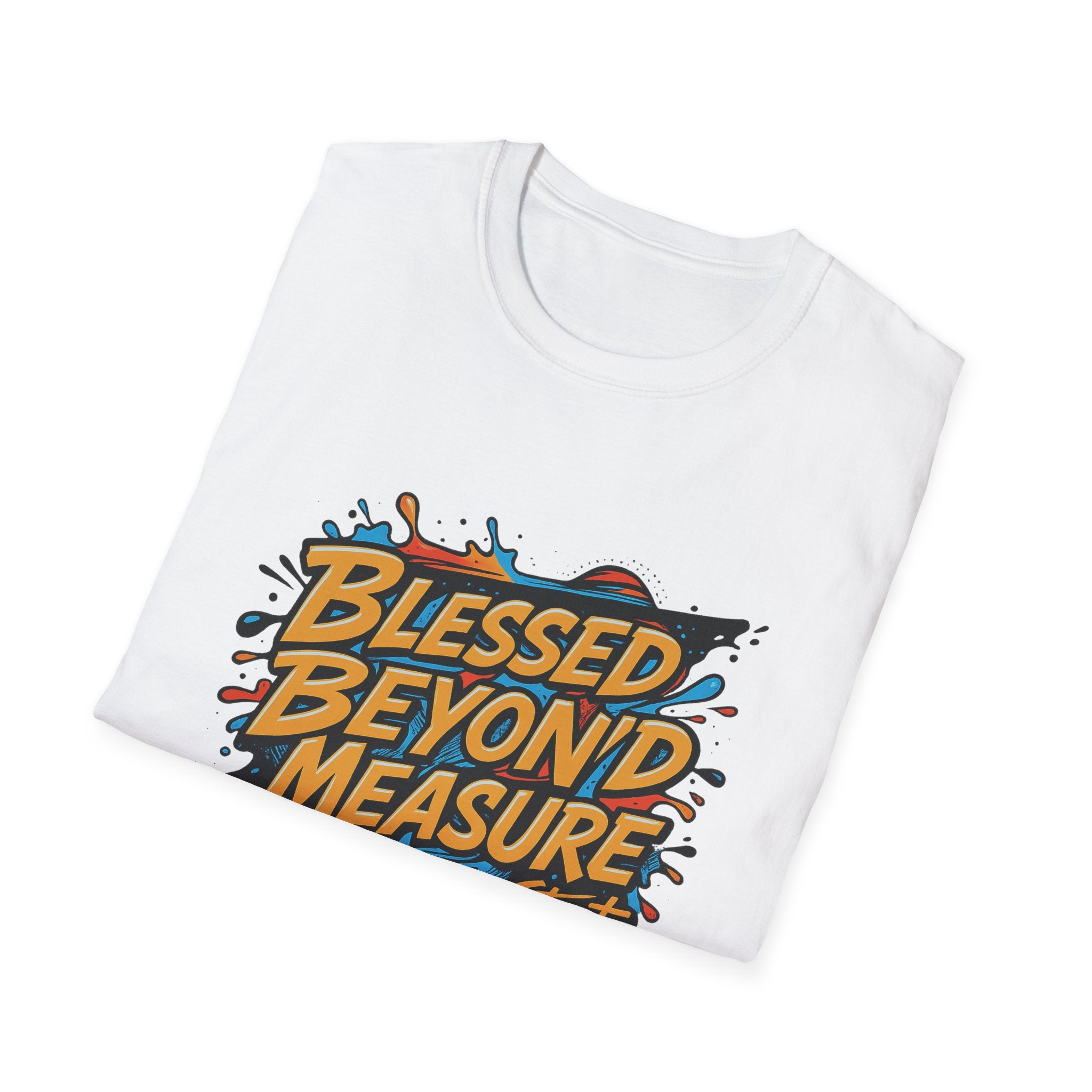Blessed Beyond Measure Graphic T-Shirt — Faith-Inspired Casual Tee