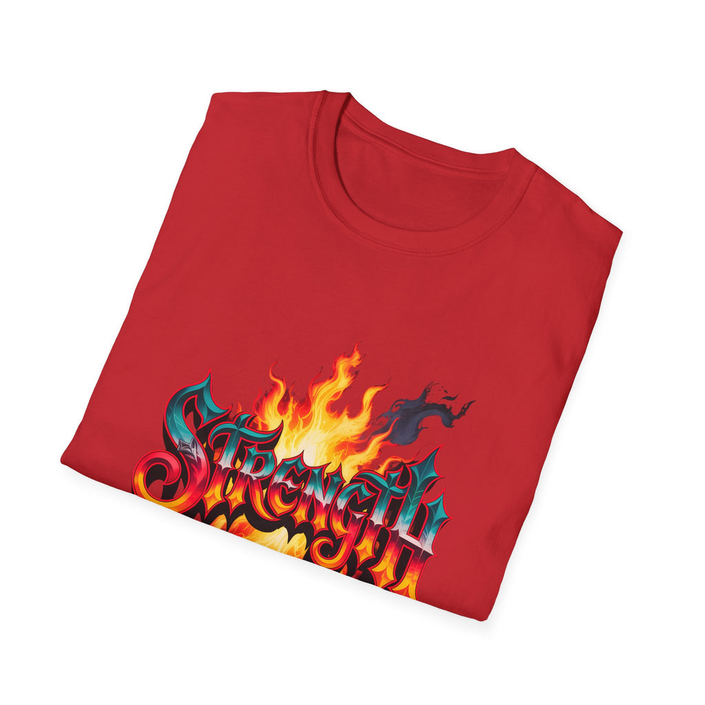 Strength Flame Graphic T-Shirt