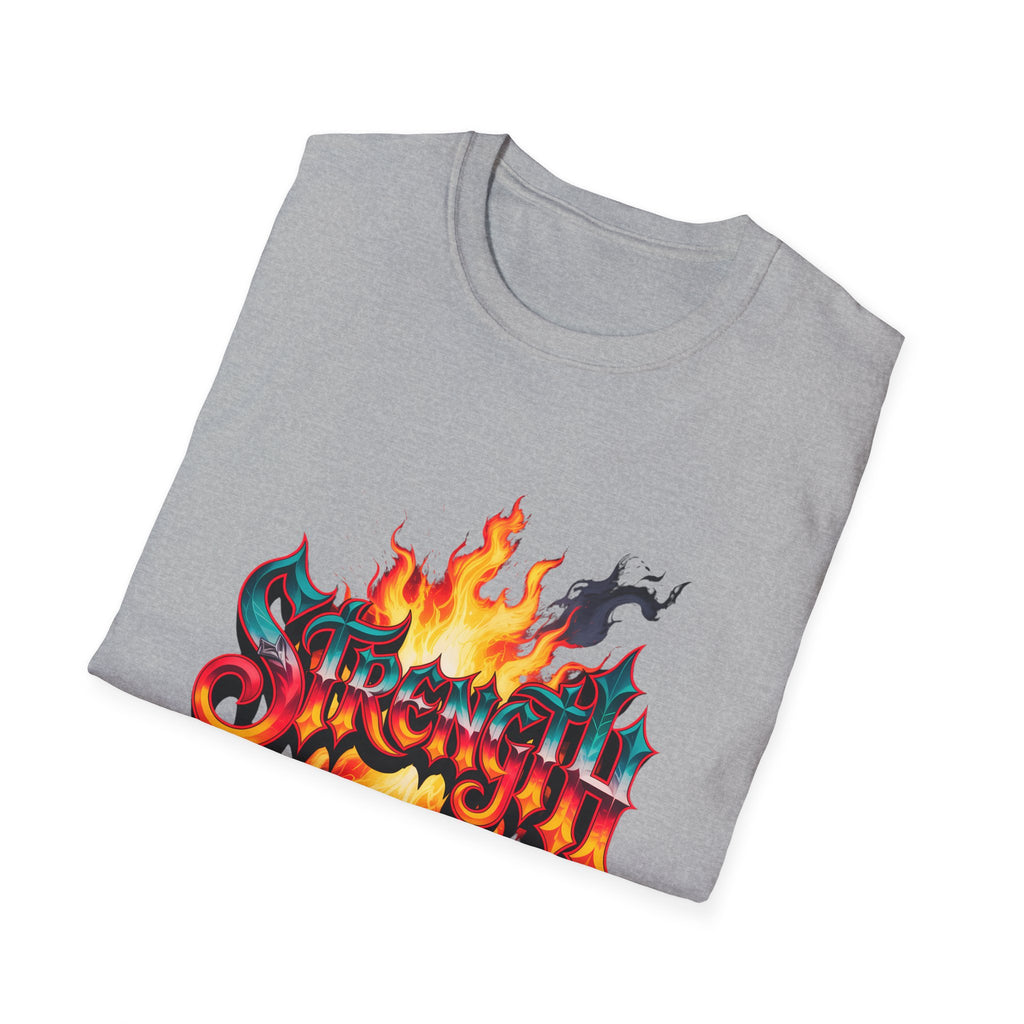 Strength Flame Graphic T-Shirt
