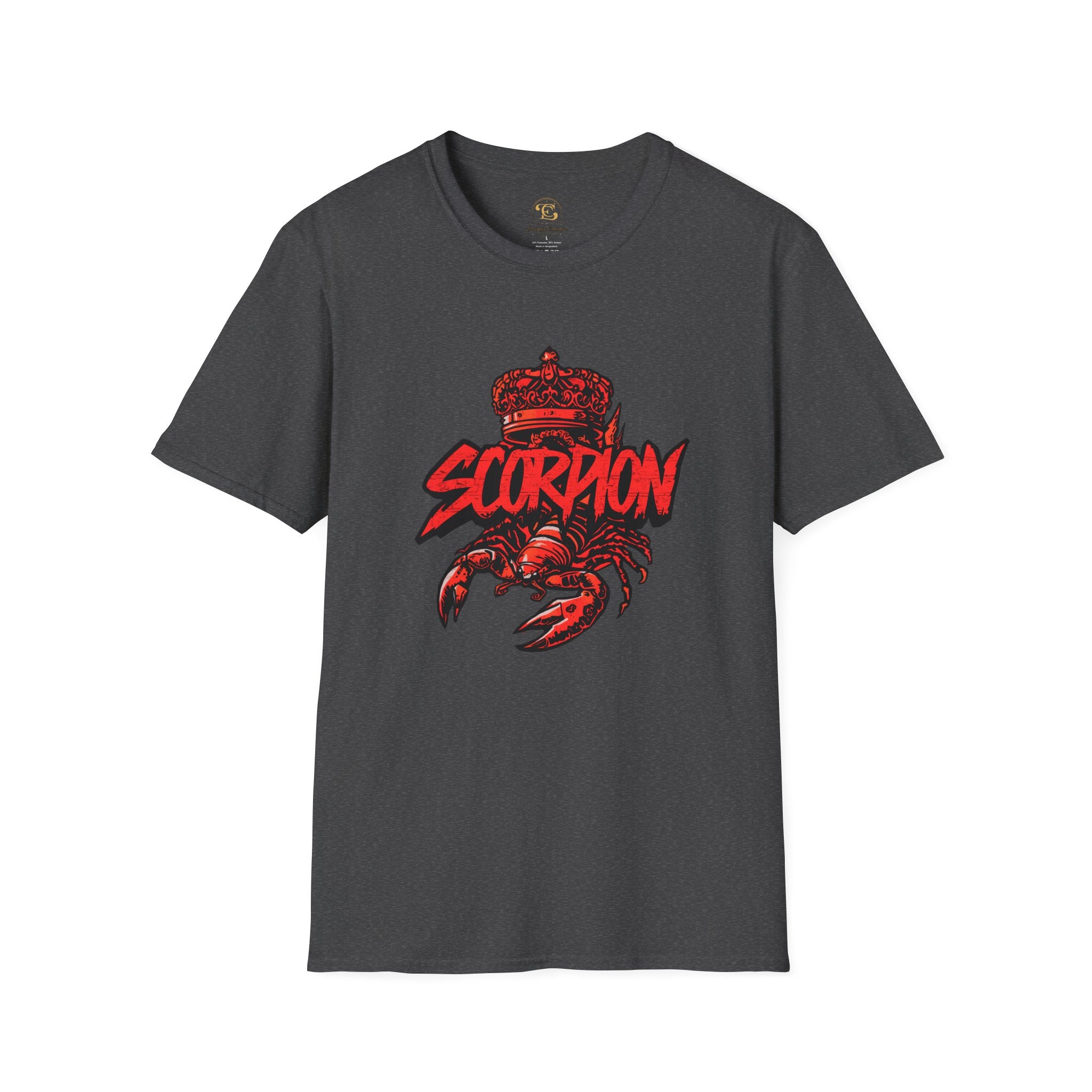Scorpion Crown T-Shirt — Bold Streetwear Graphic Tee