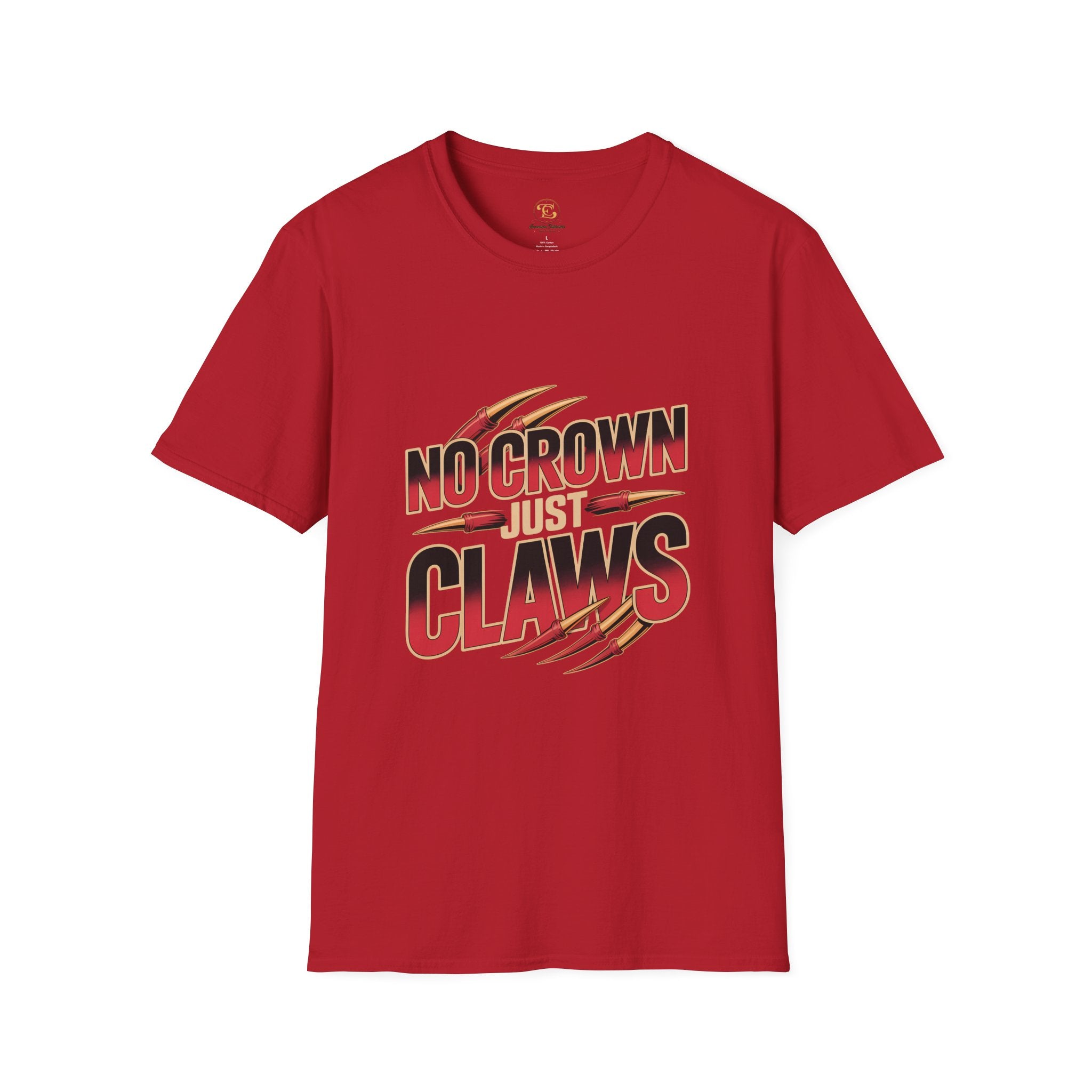 No Crown Just Claws T-Shirt — Fighter Mentality Graphic Tee