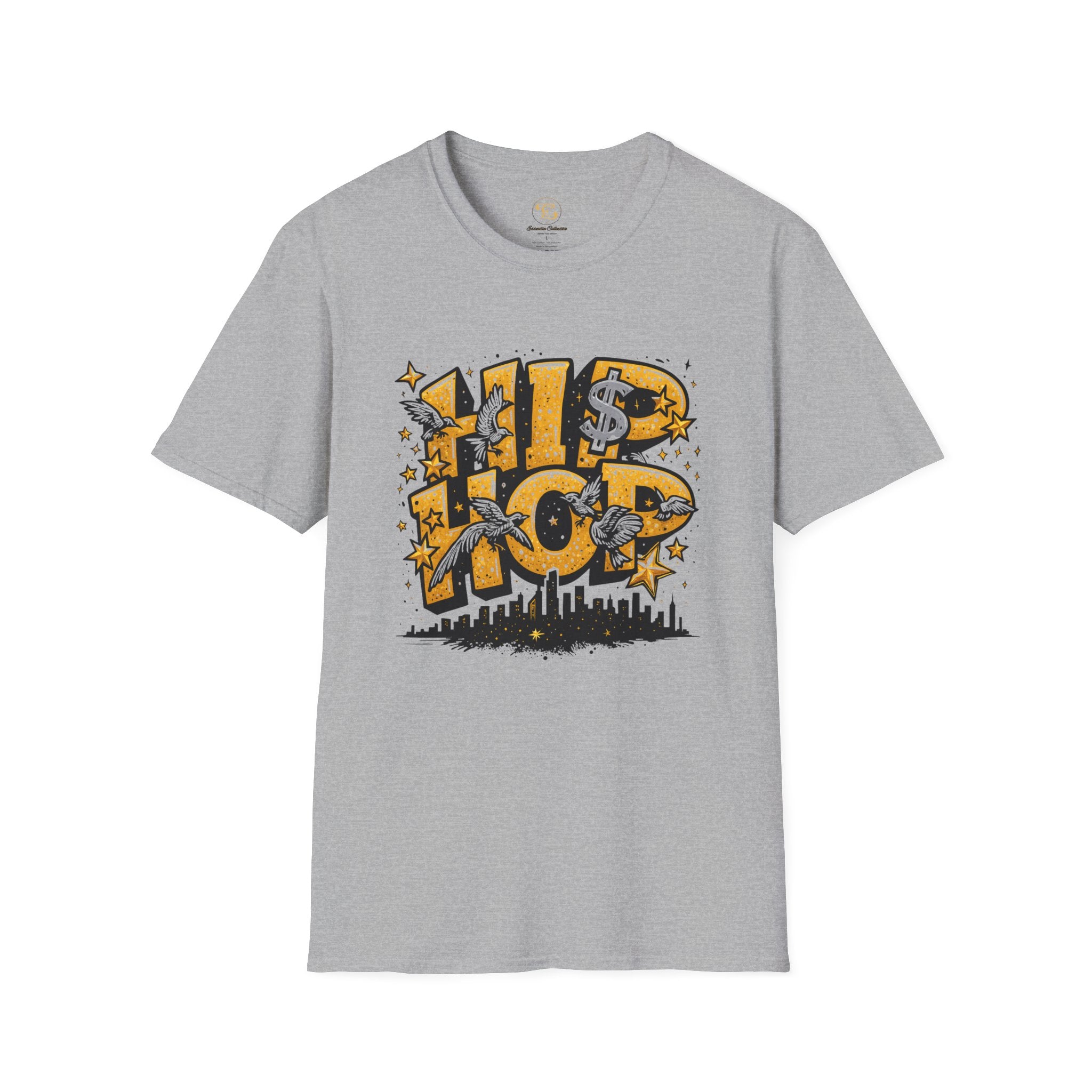Hip Hop Graffiti T-Shirt — Urban Skyline Streetwear Tee