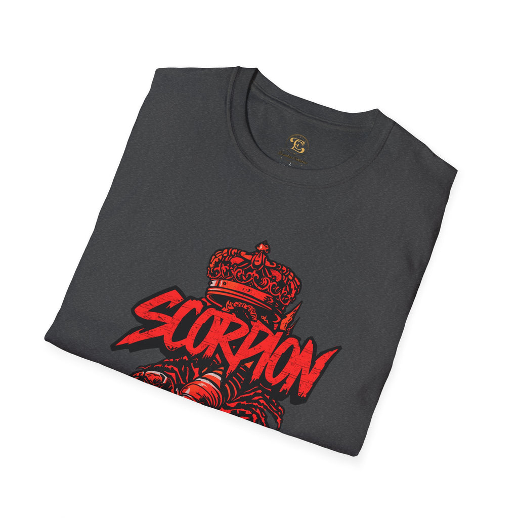 Scorpion Crown T-Shirt — Bold Streetwear Graphic Tee