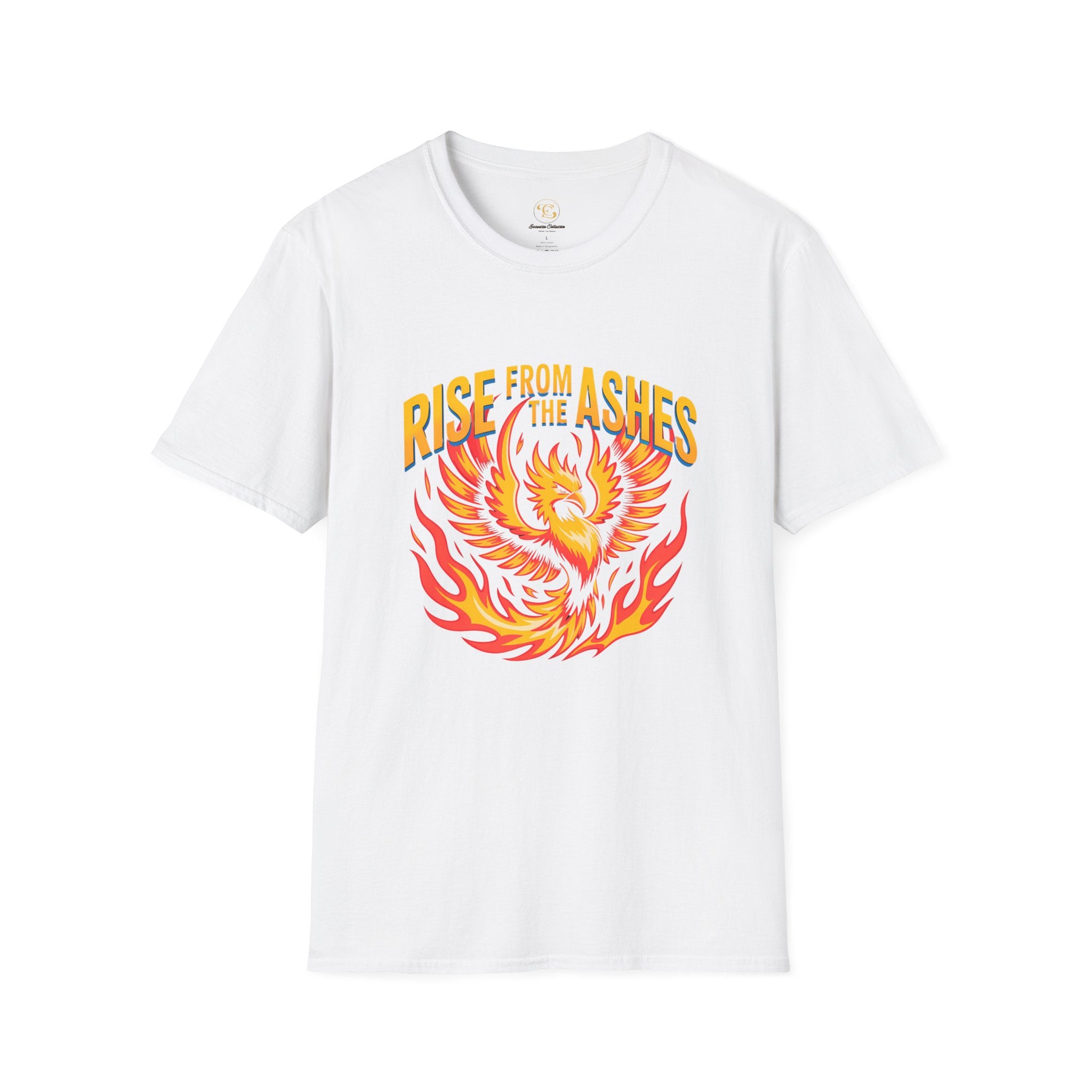 Rise From the Ashes T-Shirt — Phoenix Comeback Motivational Graphic Tee