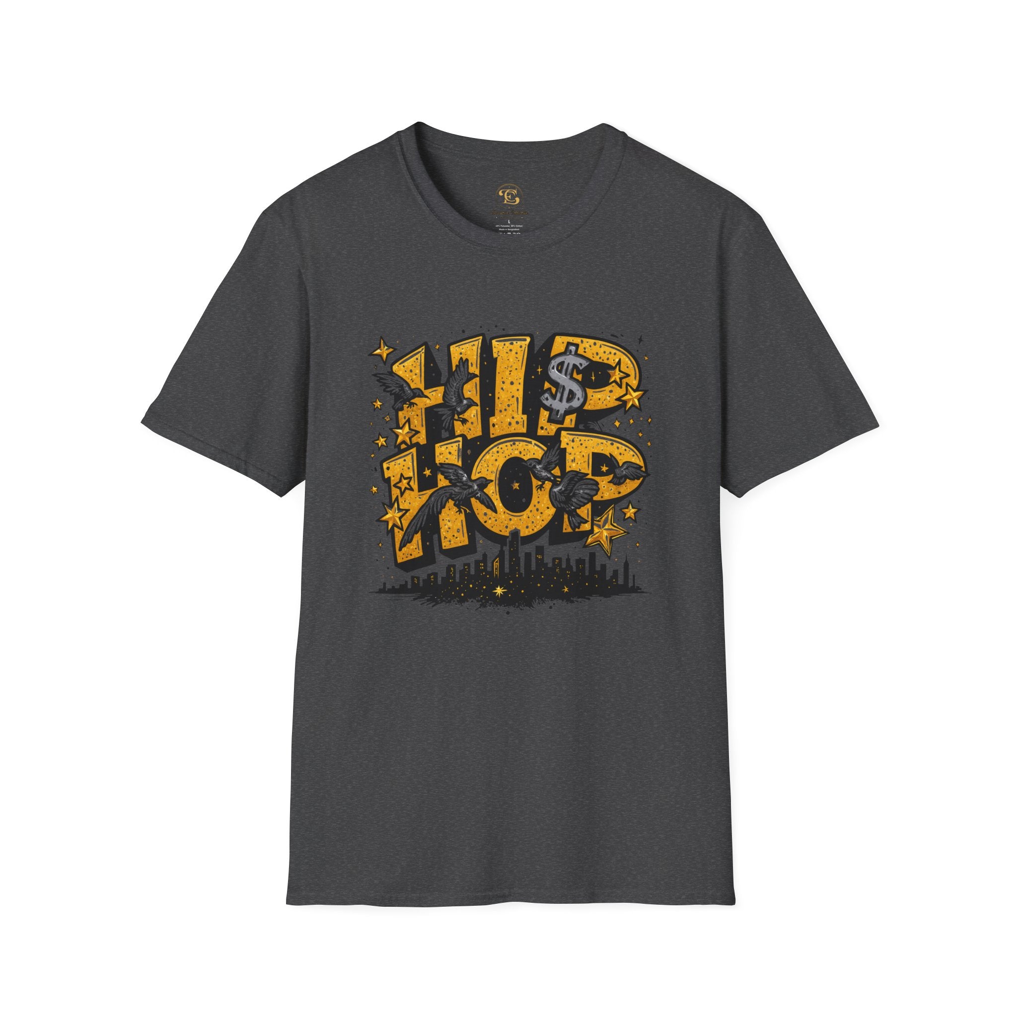 Hip Hop Graffiti T-Shirt — Urban Skyline Streetwear Tee