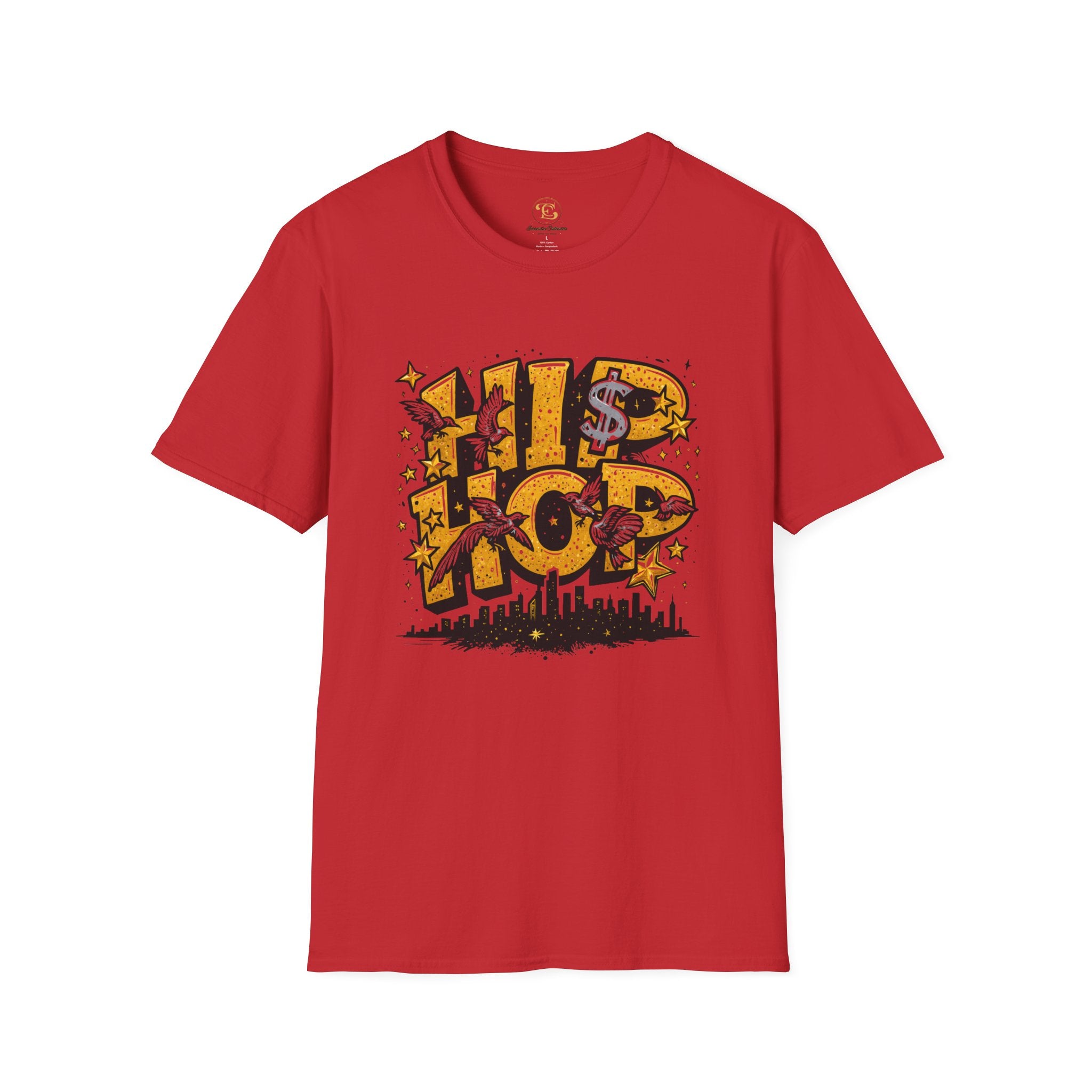 Hip Hop Graffiti T-Shirt — Urban Skyline Streetwear Tee
