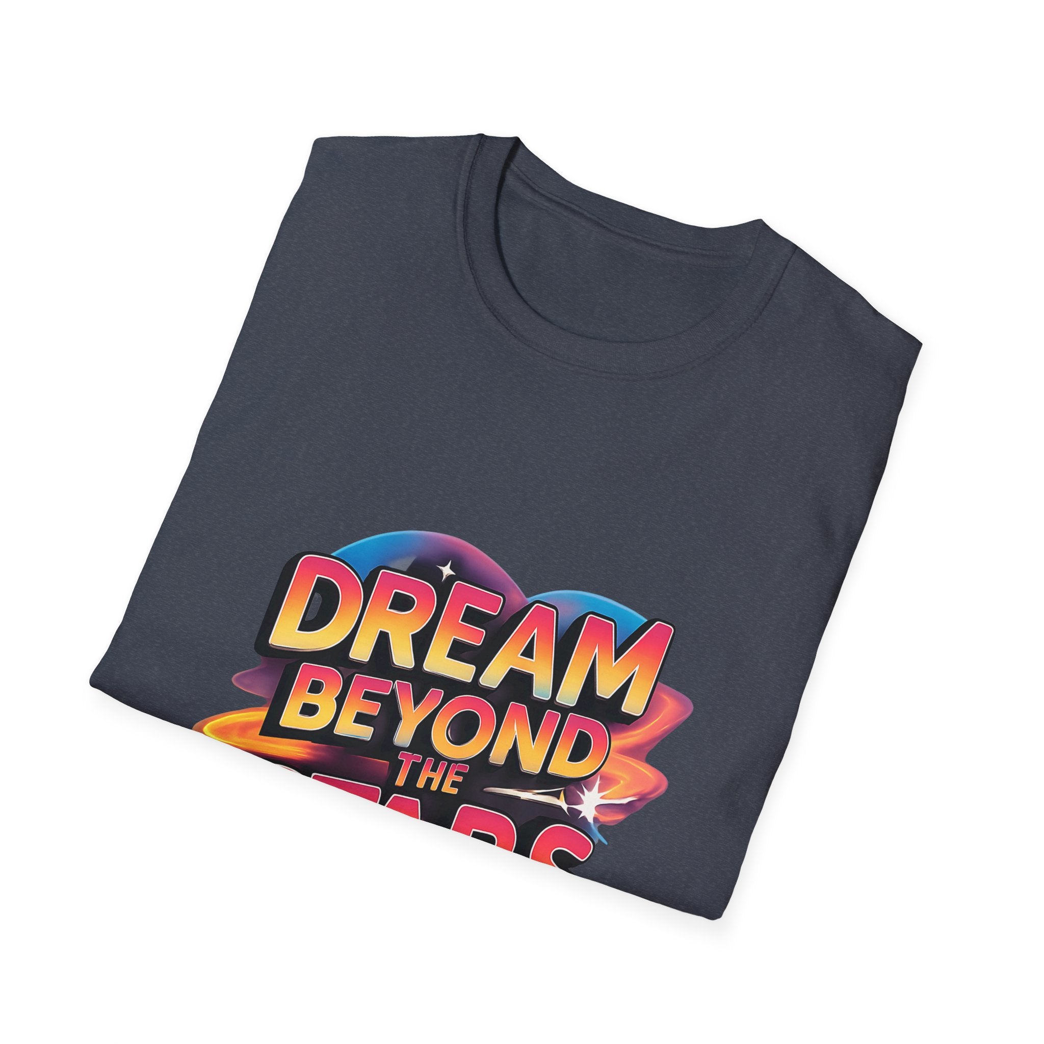 Dream Beyond the Stars T-Shirt — Retro Space Graphic Tee
