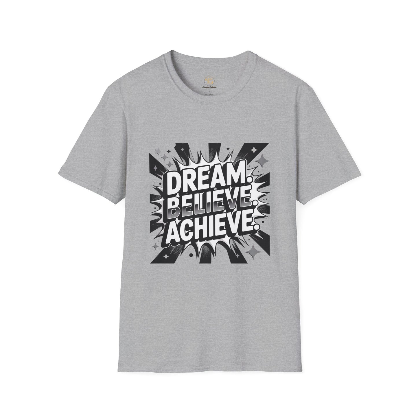 Dream Believe Achieve Motivional T-shirt