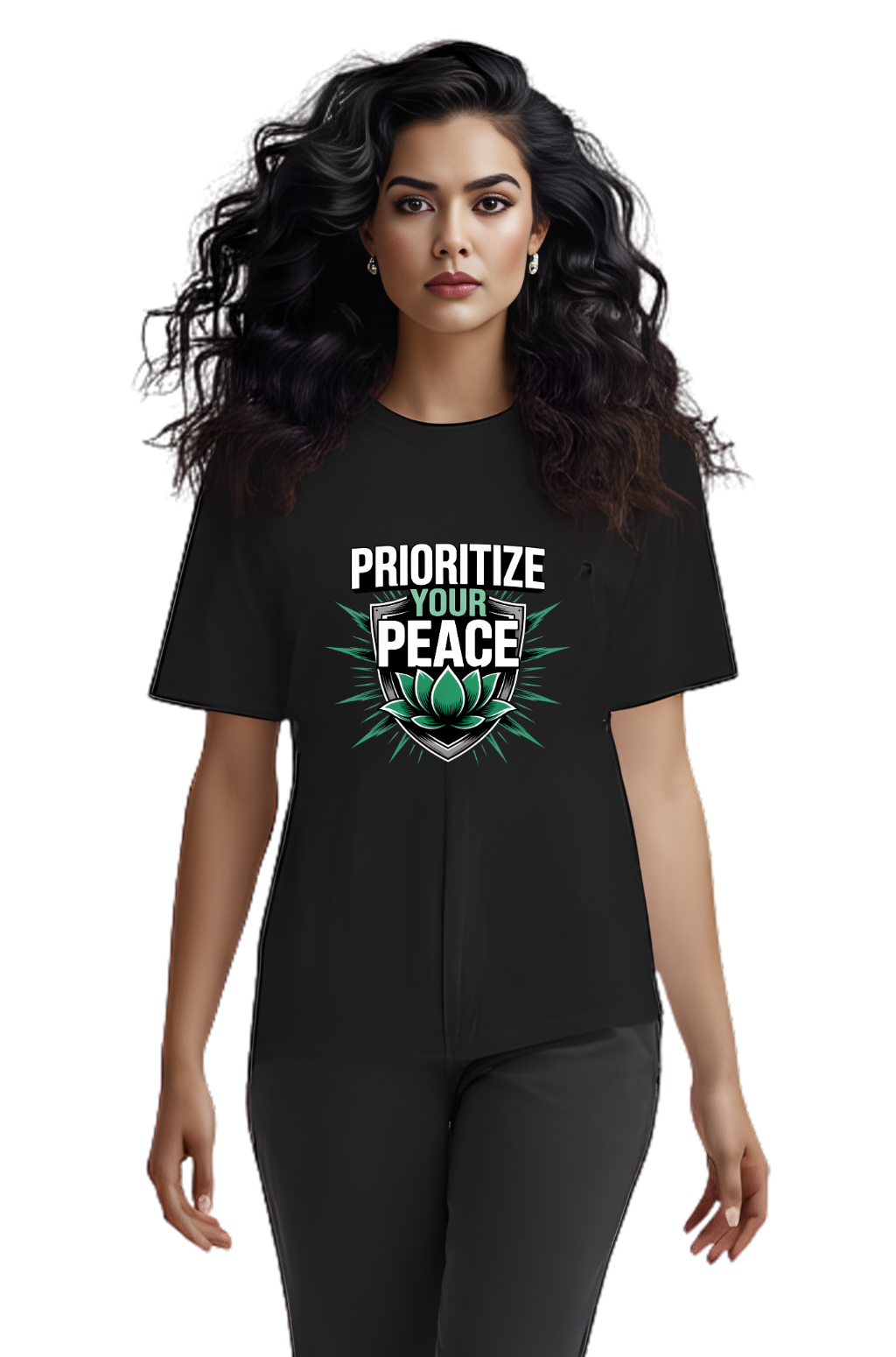 Prioritize Your Peace T-Shirt — Mental Health & Self-Care Graphic Tee