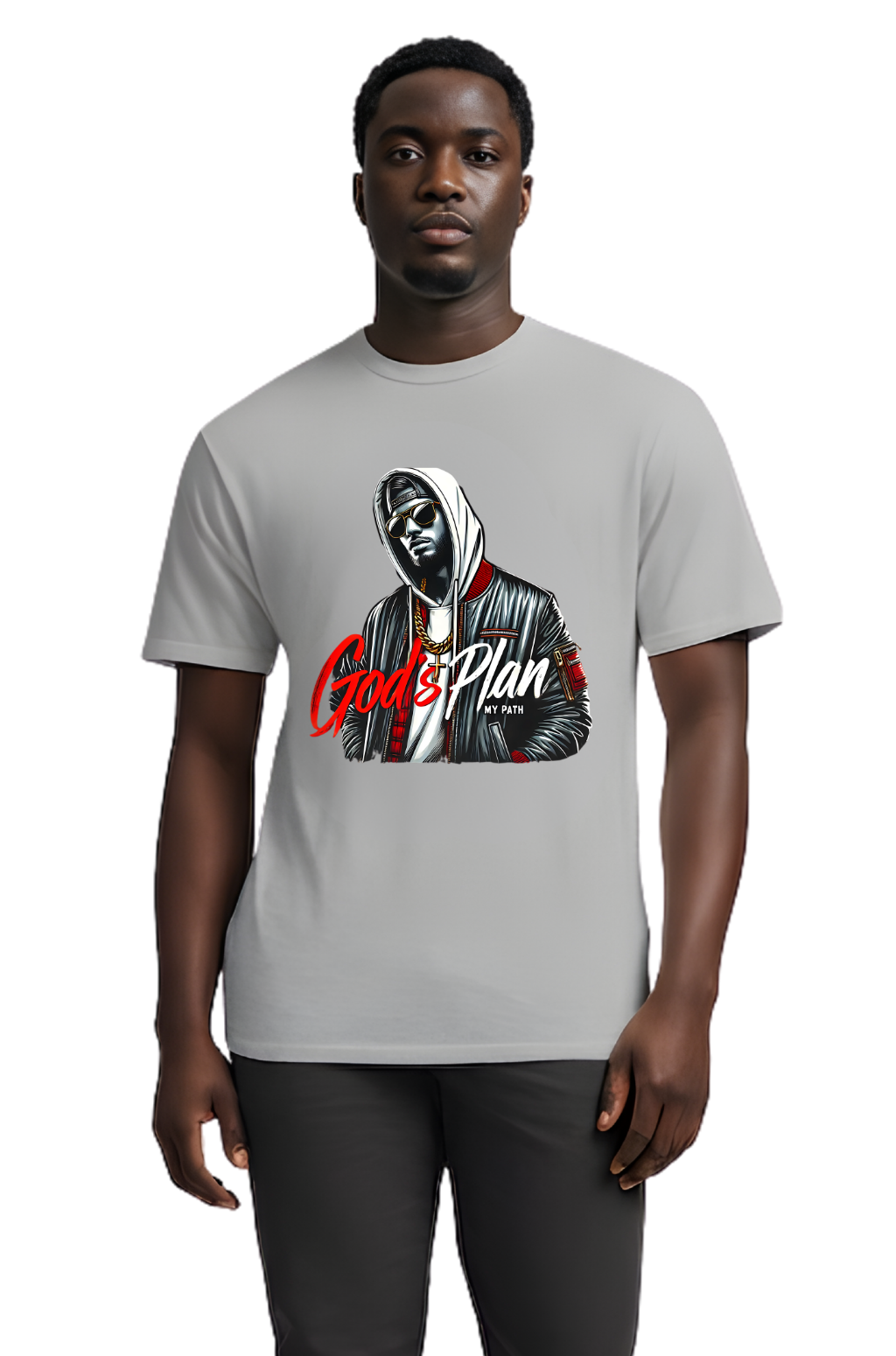 God's Plan My Path T-Shirt — Faith Journey Inspirational Graphic Tee