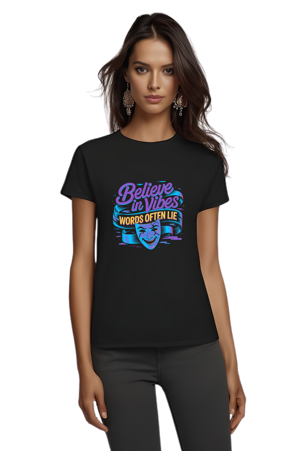 Believe in Vibes T-Shirt — Positive Energy Graphic Tee