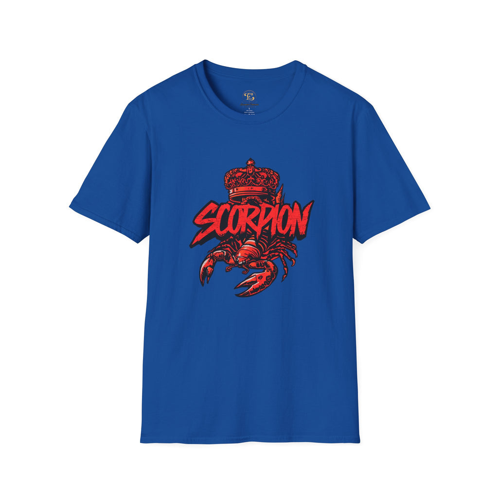 Scorpion Crown T-Shirt — Bold Streetwear Graphic Tee