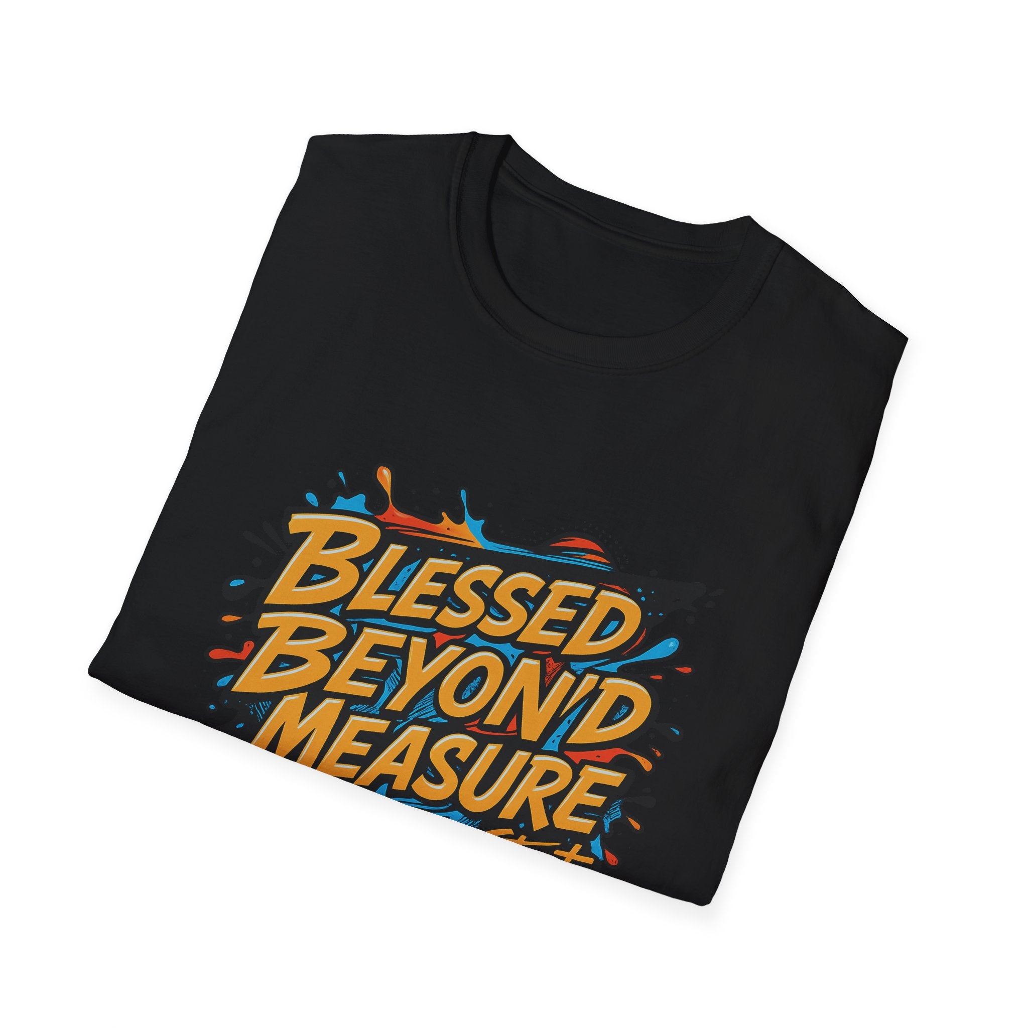 Blessed Beyond Measure Graphic T-Shirt — Faith-Inspired Casual Tee