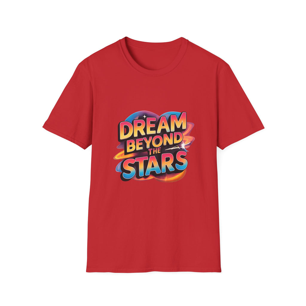 Dream Beyond the Stars T-Shirt — Retro Space Graphic Tee