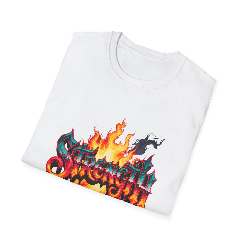 Strength Flame Graphic T-Shirt