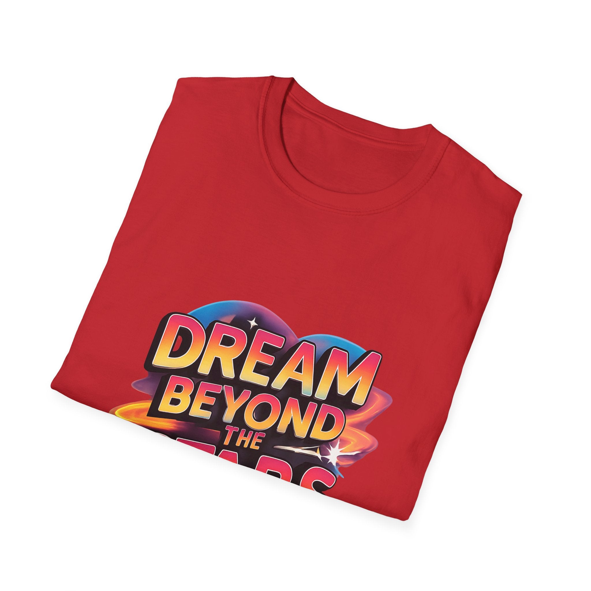 Dream Beyond the Stars T-Shirt — Retro Space Graphic Tee
