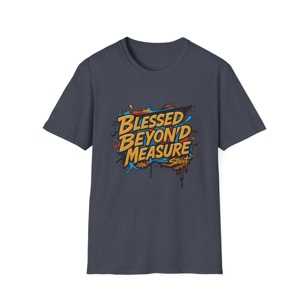 Blessed Beyond Measure Graphic T-Shirt — Faith-Inspired Casual Tee