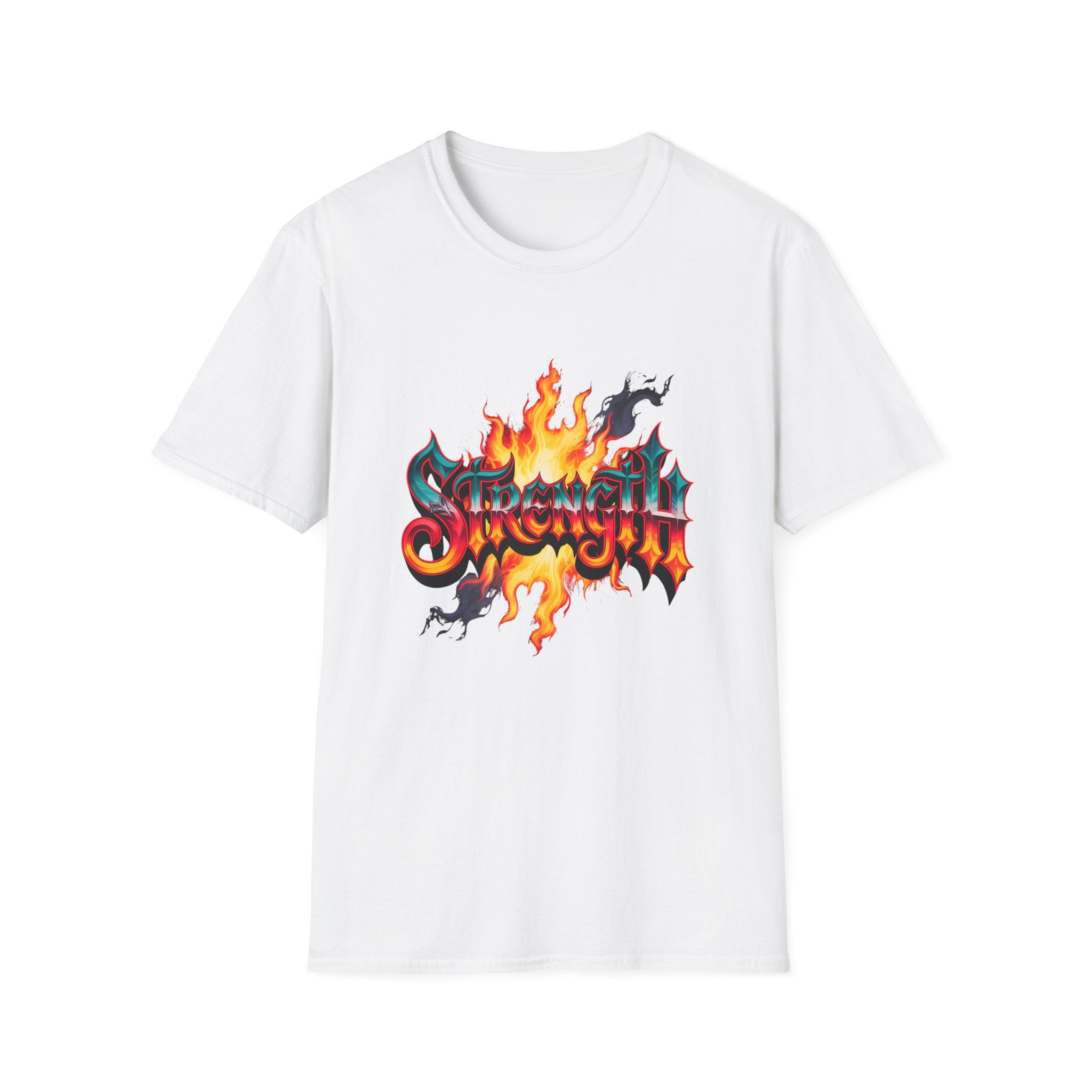 Strength Flame Graphic T-Shirt