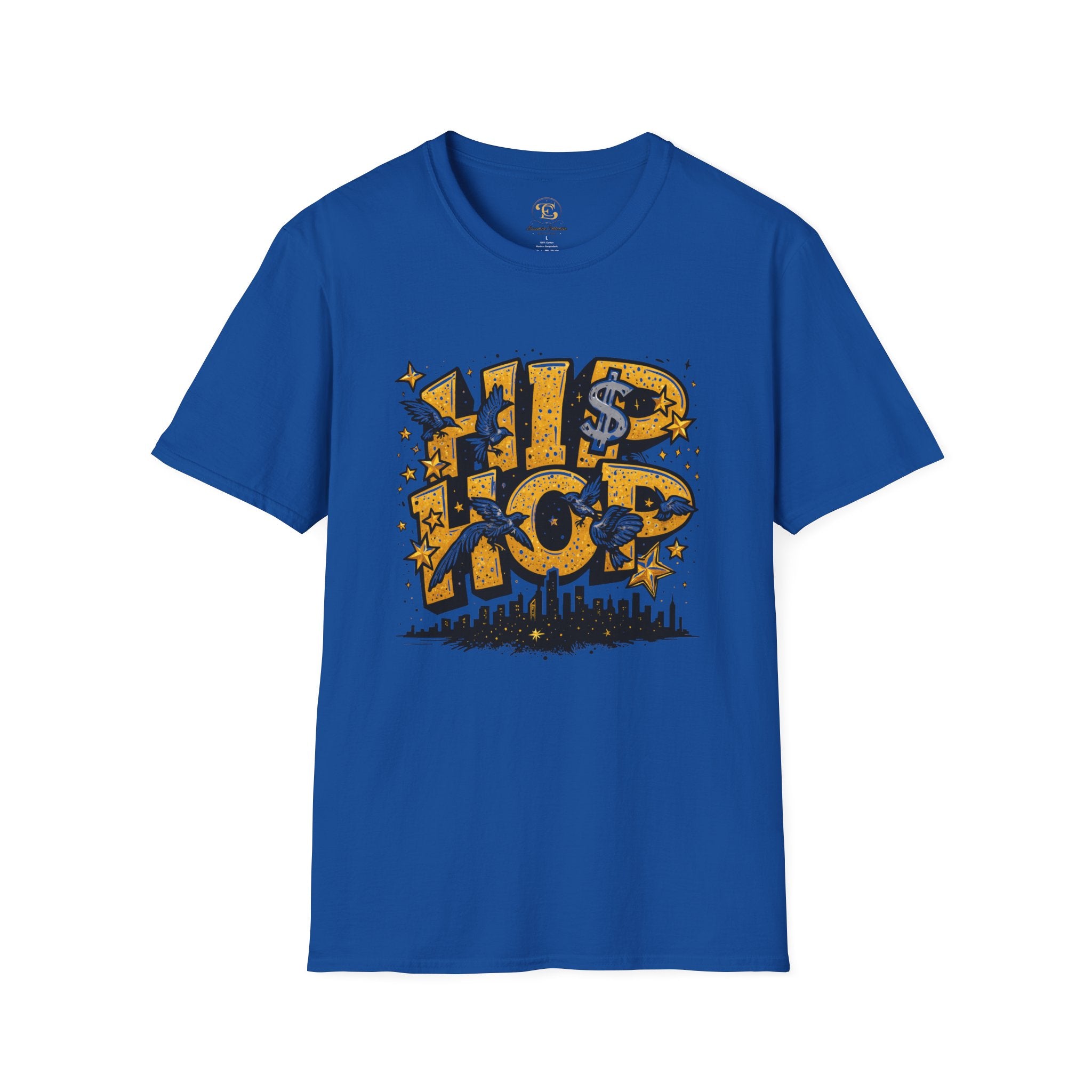 Hip Hop Graffiti T-Shirt — Urban Skyline Streetwear Tee