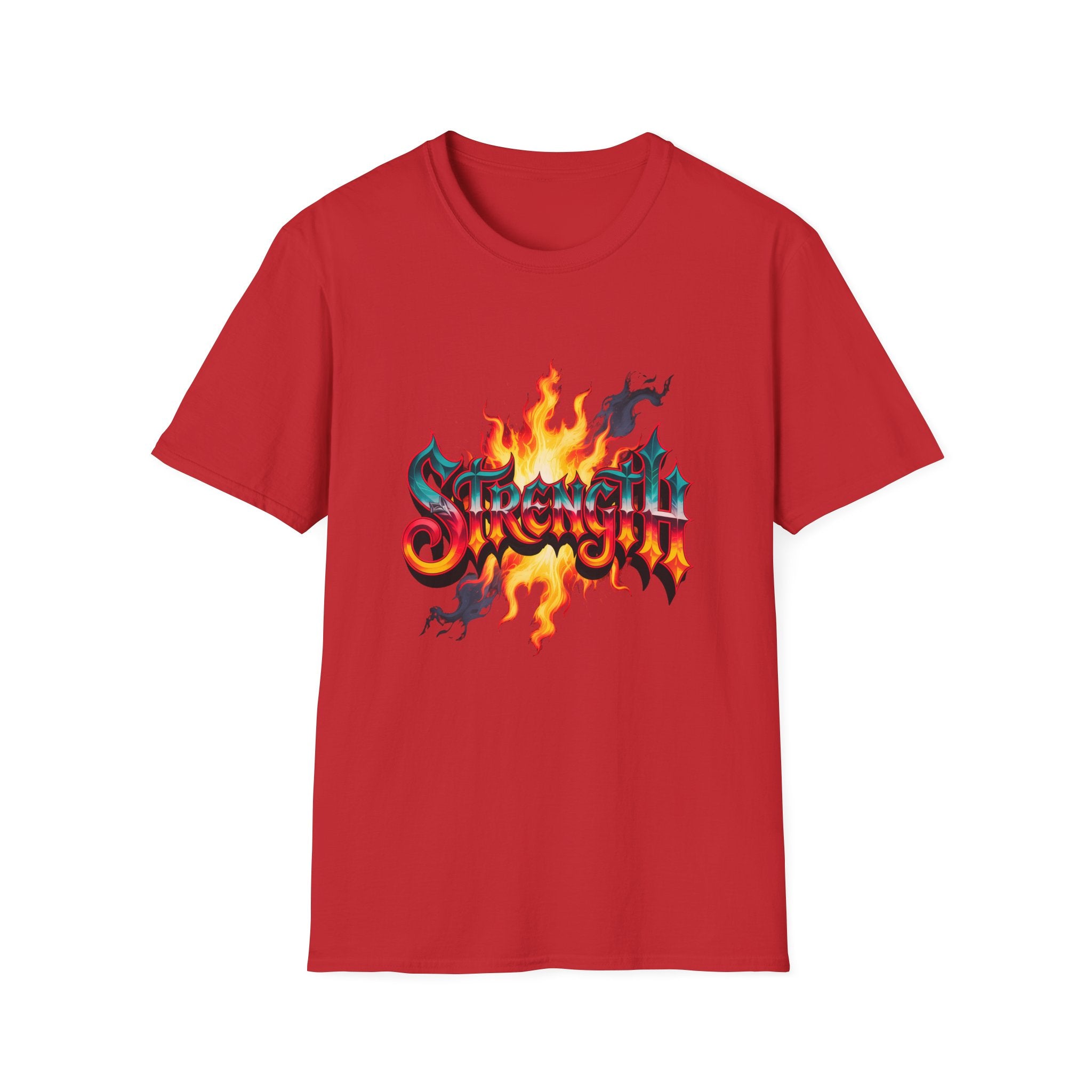 Strength Flame Graphic T-Shirt