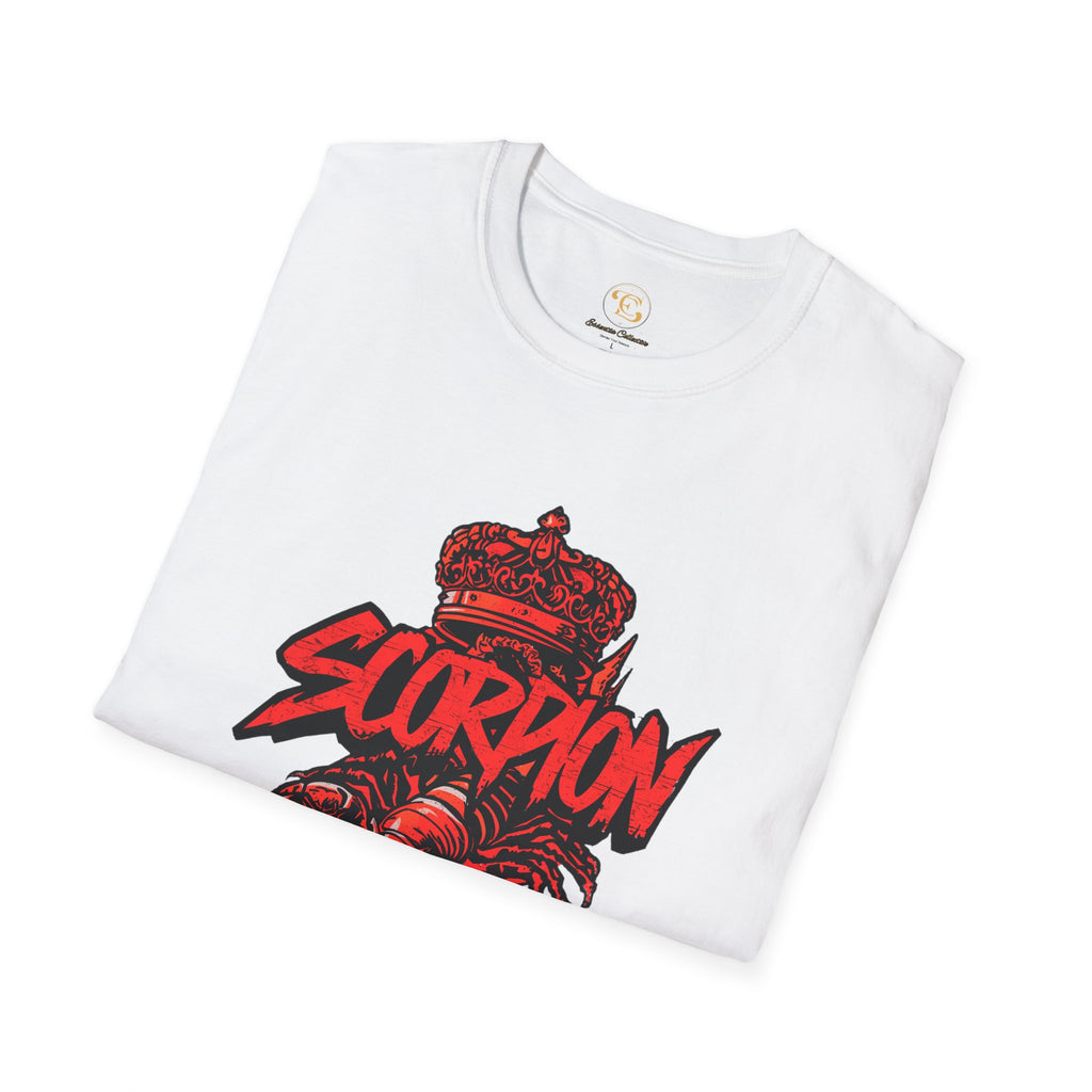 Scorpion Crown T-Shirt — Bold Streetwear Graphic Tee