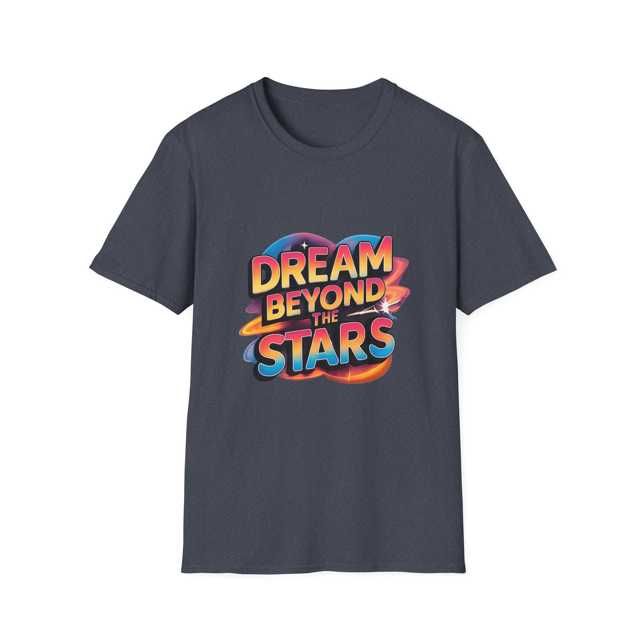 Dream Beyond the Stars T-Shirt — Retro Space Graphic Tee