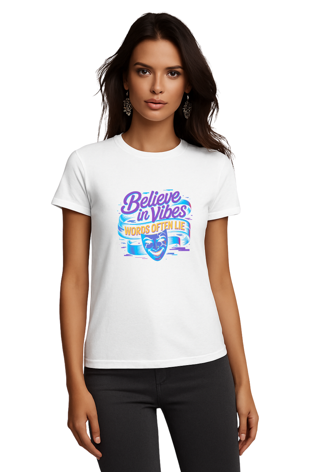 Believe in Vibes T-Shirt — Positive Energy Graphic Tee