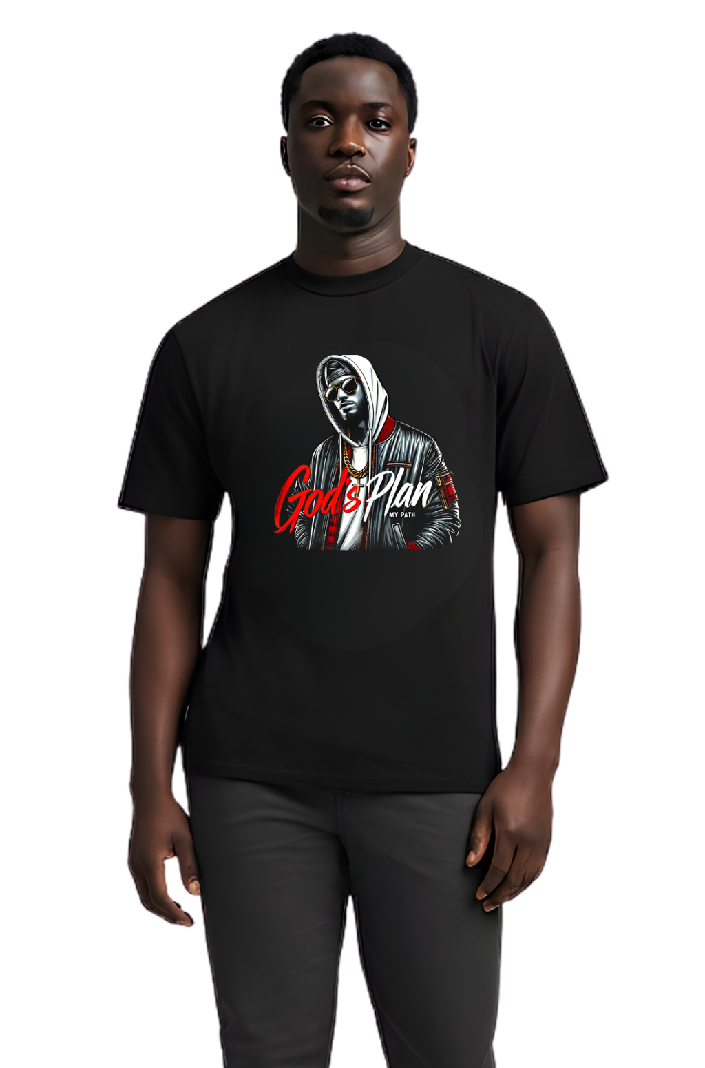 God's Plan My Path T-Shirt — Faith Journey Inspirational Graphic Tee