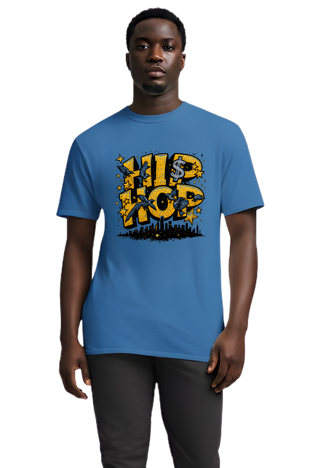 Hip Hop Graffiti T-Shirt — Urban Skyline Streetwear Tee