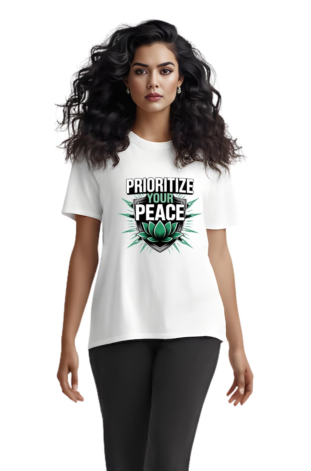 Prioritize Your Peace T-Shirt — Mental Health & Self-Care Graphic Tee