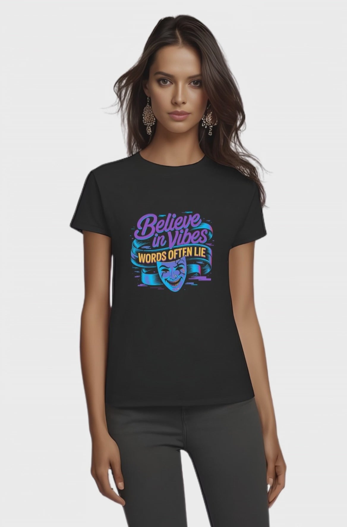 Believe in Vibes T-Shirt — Positive Energy Graphic Tee
