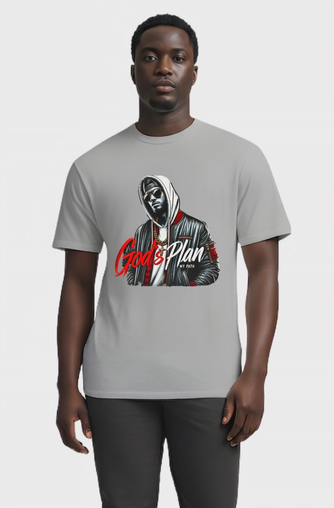 God's Plan My Path T-Shirt — Faith Journey Inspirational Graphic Tee