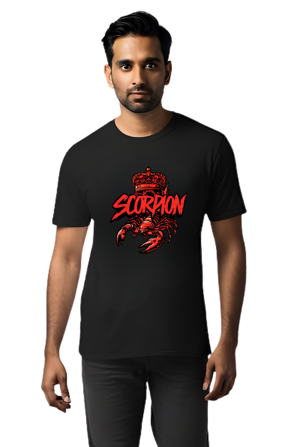 Scorpion Crown T-Shirt — Bold Streetwear Graphic Tee