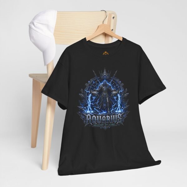 Aquarius Zodiac Graphic Streetwear T-Shirt